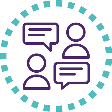 Ícono de la etapa Consultoría: una conversación inicial